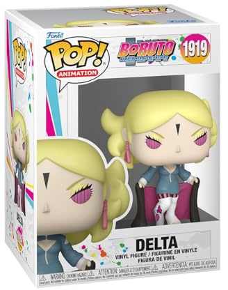 Funko POP! Animation: Boruto: Naruto Next Generations - Delta | Offizielles Anime Merch - Vinyl Sammelfigur als Regal Deko - Geschenkidee zum Geburtstag für Fans und Sammler