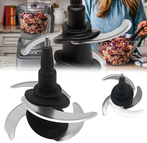 Replacement Juicer Blade for Ninja Mixer, Juicer Blade with 4 Blades for Ninja Mixer 1.8 L Bowl Container Food Processor Blender Blade Replacement Parts for Ninja BN601 BL770 BN801