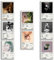 Ariana Poster Grande Albumcover, limitierte Auflage, ungerahmt, 20 x 30 cm, Raumästhetisch, scannbar, Songcode, Musikposter, 8 Stück