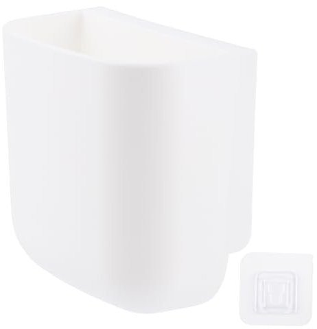 lasuroa Ice Scoop Holder, 3.5x1.97x3.4 Inch Small Self Adhesive Scoop Holder Kitchen Storage for Ice Machine Maker Freezer Buckets Countertop Fridge