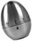 Timer da Cucina in Acciaio Inox Timer a Forma di Uovo Allarme Meccanico Rotante per Cottura Panificazione Utensile da Cucina