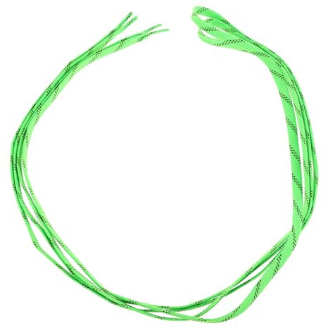 ibasenice 1 Paar Gewachste Flache Schnürsenkel für Hockey und Eislaufschuhe rutschfest Langlebig Vielseitig Einsetzbar für Eishockey Figuren Rollschuhe und Skischuhe