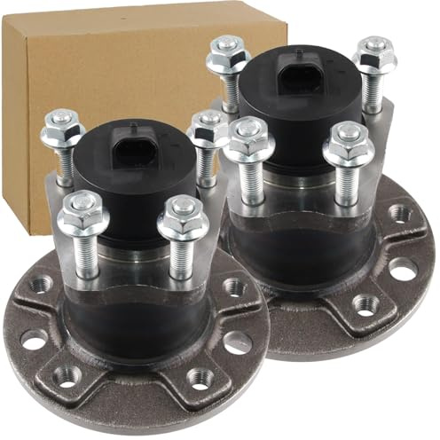 2x Radlager Radnabe ABS-Sensor hinten | 2x 764112 für Astra G B Vectra C 5-Loch