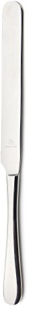 Grunwerg Windsor Carded Bagel Knife, Stainless Steel, Mirror, 26 x 2 x 0.5 cm