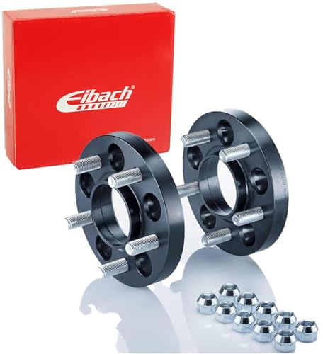 Eibach S90-4-25-040-B Spurverbreiterungen | Eibach Pro-Spacer 50mm Spurverbreiterung Schwarz 2x25mm Spurplatten