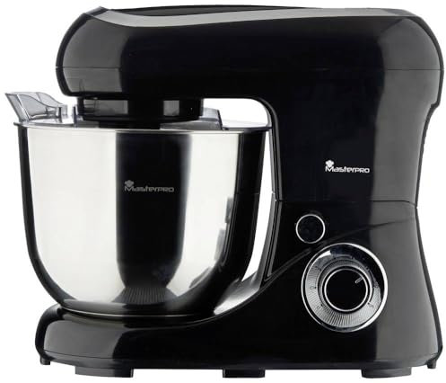 Impastatrice da 5 litri e 1300 W con 6 velocità + Turbo MasterPRO Foodies