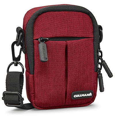 CULLMANN - 90222 - MALAGA Compact 300 - Rot - Kameratasche für Kompaktkamera - 70x110x40mm