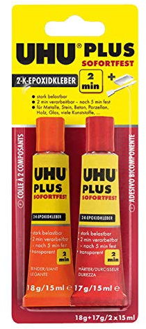 CREATIV DISCOUNT® NEU UHU Plus Sofortfest, 35g, 2-Komponenten-Kleber