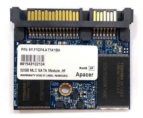 Dell Apacer SATA-Disk Mod SSD 32GB A9326651, 32 GB, A9326651