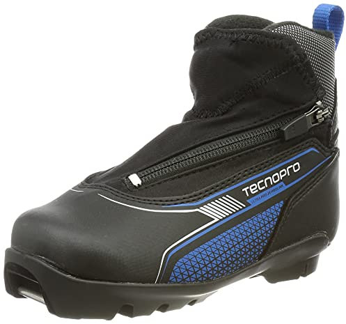 TECNOPRO Unisex-Kinder Ultra Pro Prolink Traillaufschuhe, Schwarz (Black/Blue/White 900)