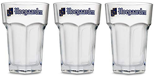 Hoegaarden Lot de 3 verres à bière 33 cl