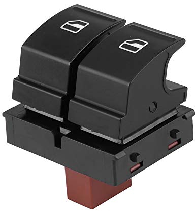 DEWIN Fensterheber Schalter, Fensterheber Elektrischer Fensterheberschalter Kompatibel mit 2 Roomster 1Z0959858