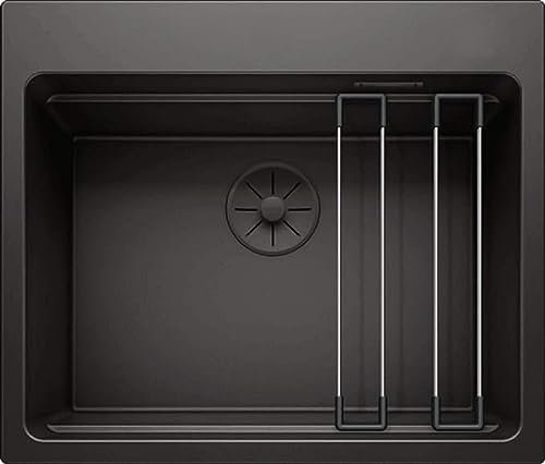 BLANCO 526339 ETAGON 6 Black Edition Küchenspüle, schwarz