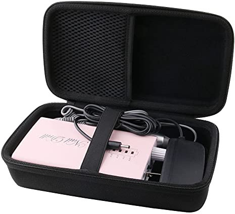 WERJIA Hard Carrying Case Compatible with MOCOWIND/MelodySusie/Makartt/HUGMAPLEPRO/AZ GOGO Portable Nail Drill Machine (Case Only)