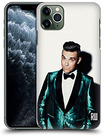 Head Case Designs Officially Licensed Robbie Williams White Background Calendar Hard Back Case Compatible With Apple iPhone 11 Pro Max