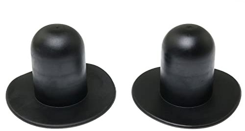 RLECS 2 piezas de filtro de piscina bomba de filtro tapón de agua para Intex, enchufe inferior para piscina al aire libre, negro