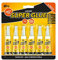 6x Bloc Liquid Super Glue Mega Fix Strong Bond Adhesive 3g Rapid Dry, Max Strength Hold for Plastic, Metal, Wood, Ceramics, Rubber, Leather 6 pack, 18g total