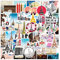 AUCEKO Aufkleber Pack 50 Stück Paris Sticker Set Eiffel Tower Aufkleber Graffiti Decal wasserdichte Vinyl Sticker für Laptop Kinder Autos Motorrad Fahrrad Skateboard Gepäck Koffer