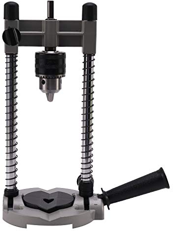 Graootoly 1 Stück Multifunktionaler Bohrständer verstellbar 45–90 Grad , Bohrführungsaufsatz, mit Bohrfutter-Halter-Ständer, für elektrische Bohrmaschine