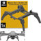 Drohnen Fahrwerk, 1 Set, kompatibel mit DJI Mavic Air 2, DJI Air 2S, Landebeine schützen Gimbal und Unterboden, Unterbau für sanftes Landen, Drohne Beine Landung, Drone Landegestell, Landefüße Set