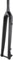 Fourche rigide pour VTT en carbone 26 27,5 29 VTT Fourche rigide Frein à disque 15 x 100 mm Essieu traversant Fourche avant 1-1/2 Tube de direction conique sans filetage (couleur : noir mat,