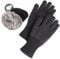 MAGISDU Handschuhe Damen Winter Warm Thermohandschuhe Fleecefutter Merino Wolle Touchscreen Doppelschicht Elastischer Outdoor Winterhandschuhe