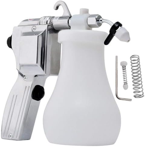 QUTBAG Electric Textile Spot Cleaning Gun, High-Pressure Despotting Gun with Pressure Adjustment & Ergonomic Handle, Textile Cleaning Spray Gun for Textile Screen Printing