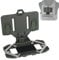 JOYASUS Tactical Phone Holder, Foldable Navigation Board Universal Molle Cell Phone Chest Mount Vest Plate Carrier Phone Case Attachments for Screen Size 4.7-6.7 (OD Green)