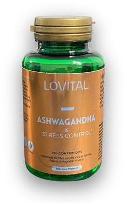 ASHWAGANDHA con TRIPTÓFANO y MAGNESIO | Formulación Premium de ingredientes antiestrés | Adaptógeno y Nootrópico Natural | Sueño Profundo y Estado de Ánimo | 2 Meses | Sin gluten y Vegano