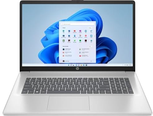 HP PC Portable 17-cp0040nf - AMD Ryzen 7-5700U / jusqu'à 4.3 GHz - Win 11 Home - Radeon Graphics - 16 Go - 1 to SSD - 17.3 (Full HD) - Clavier : Français