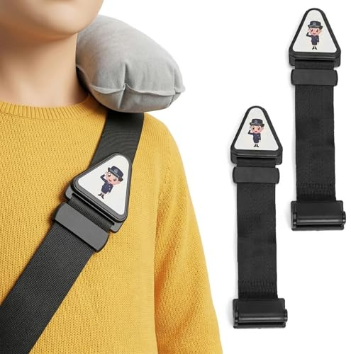 NiceNaiils 2 Pezzi Prolunga Cintura Sicurezza Auto, Fibbia Gancio Cintura Seggiolino Auto Bambino, Dispositivo Di Sicurezza Seggiolino Auto, Clip Bambino Cintura Di Sicurezza Auto