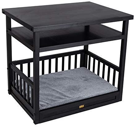 New Age Pet ECOFLEX Hundebett Nachttisch Espresso