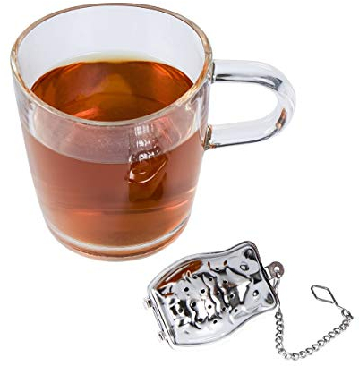 Fackelmann 49113 Tea Infuser Owl Stainless Steel Silver