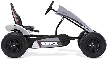 BERG XXL Race GTS BFR Gokart | Sportliches Tretfahrzeug mit BFR System | Verstellbarer Sitz für Kinder und Erwachsene | Robuster Stahlrahmen