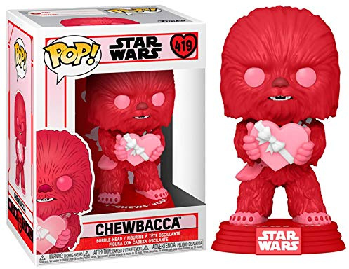 Funko Pop! Star Wars: Valentines-Cupid Chewbacca - Vinyl-Sammelfigur - Geschenkidee - Offizielle Handelswaren - Spielzeug Für Kinder und Erwachsene - Movies Fans - Modellfigur Für Sammler