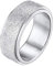 Richsteel Anti-Stress Ring Mann Drehring Größe 57 Edelstahl mit sandgestrahltem Band Breite 8mm - Modeschmuck für Männer Frauen