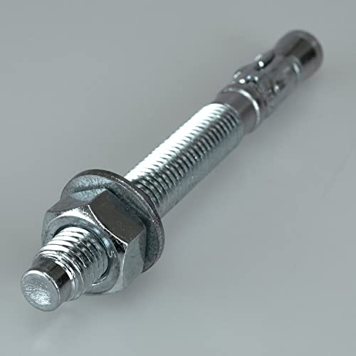NAKA Schwerlastdübel LSB M16 | Schwerlastanker | Bolzenanker verzinkt | Dübel Schraubenset 16x220mm 10 Stück
