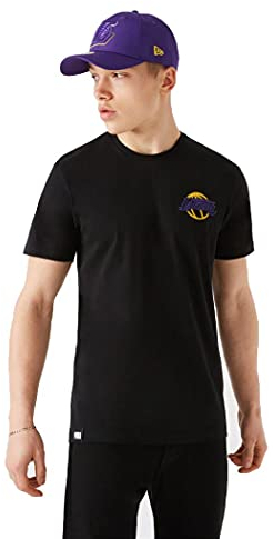 New Era Los Angeles Lakers NBA T-Shirt Basketball Trikot Fanshirt schwarz - XXL