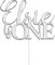 Personalised Cake Topper Acrylic by KreateSquare | Custom Acrylic Cake Topper | Custom Colour Any Name & Any Age Cake Decoration (Silver)