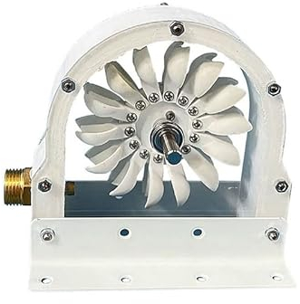 VIGAN 1 PZ Multifunzione Ad Alta Efficienza Pelton Turbina Acqua Impatto Ruota Secchio Ruota Generatore Idroelettrico FAI DA TE