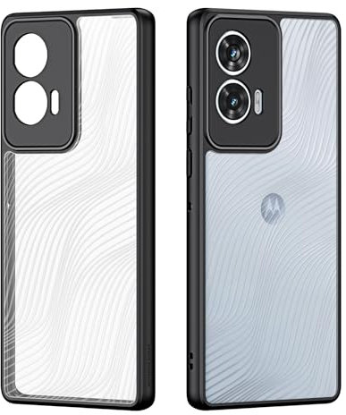 FDHYFGDY Custodia per Motorola Edge 50 Fusion Cover, Protezione Fotocamera di Alta Qualità, Antiurto e Resistente ai Graffi, Cover Posteriore per PC