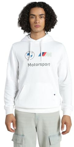 PUMA Herren BMW M Motorsport ESS Hoodie XXL, White