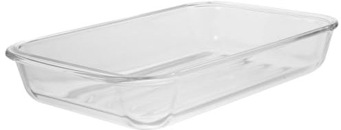 LABRIMP Glass Baking Pan Extra Large Baking Dish Oven Roasting Tray Lids for Home