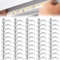 ZEPIQOR 50Pcs Clip de Fixation Ruban LED, Attache Ruban LED 10mm pour Supports de Fixation Clips Bande LED 10mm Wide Waterproof - Livré avec de vis