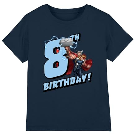 Thor Boy's Birthday 8 Unisex Kids T Shirt T-Shirt