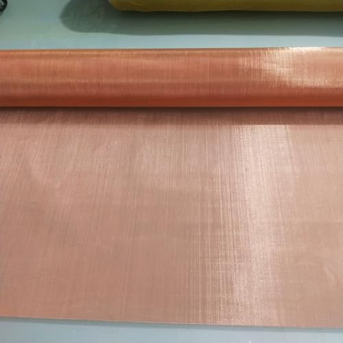 YBAAKZIIR Tamis en Fil de cuivre tissé, Feuille filtrante en Treillis métallique Fin, Filtre ménager, Remplissage en Tissu filtrant Dense à Faire soi-même(Purple1x1m,120 Mesh)