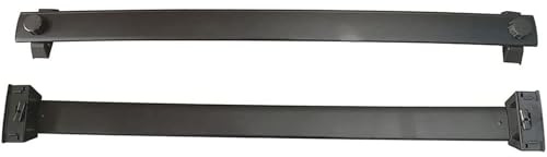 ERBRA 2 Stück Diebstahlsichere Dachträger für Jeep Commander 2002-2010, Aluminium Querträger, Robuste Lastenträger für Dachboxen und Campingausrüstung