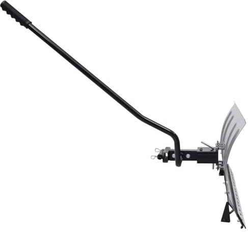 Vopese Schneeräumschild für Traktor 100 cm, silbern, mit Gummi, Montageadapter separat Model146890
