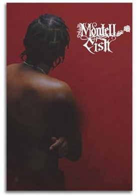 Montell Fisch-Poster, Album, Leinwand, Wandkunst, Dekoration, Wohnzimmer, modern, Familienschlafzimmer, 20 x 30 cm, ungerahmter Stil