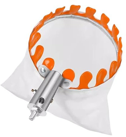 Fruit Picker with Basket - Labor Saving Picking Tool, Durable Metal Fruit Catcher, Lightweight Extendable Pole Head, Easy Reach Harvesting Tool | Cueil